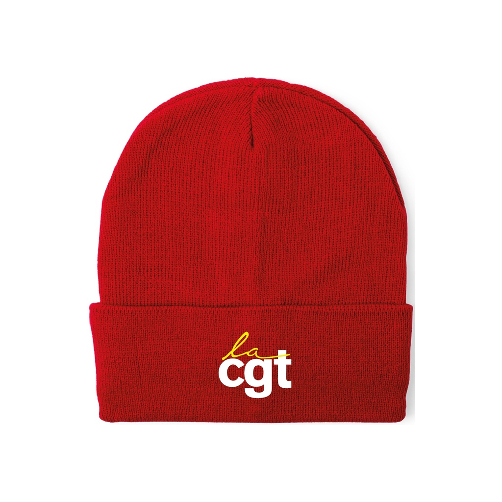 Bonnet rouge brodé | Boutique Officiel La CGT